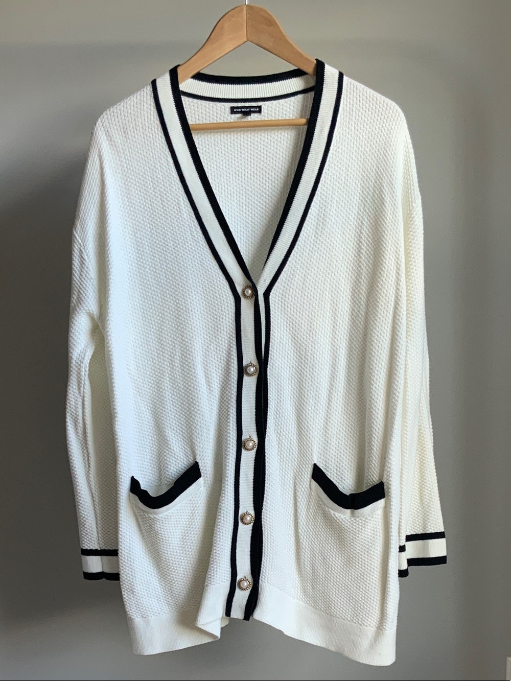 Who What Wear Cardigan - Ornate Buttons